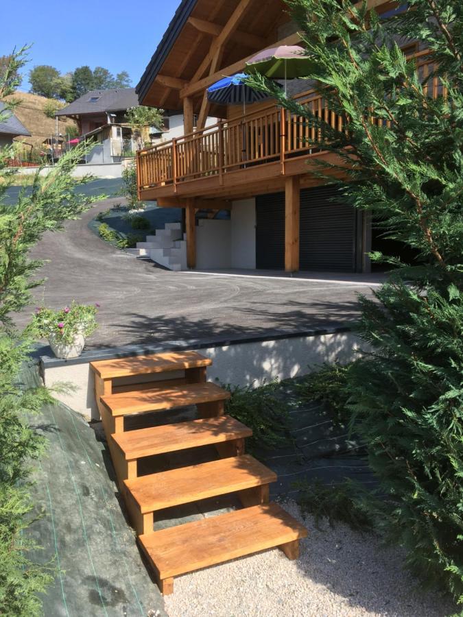 Chalet A La Campagne Coise-Saint-Jean-Pied-Gauthier Exterior photo